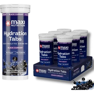 MaxiNutrition Black Currant Hydration Tablets - Electrolyte Supplement MaxiNutrition Black Currant Hydration Tablets - Electrolyte Supplement
