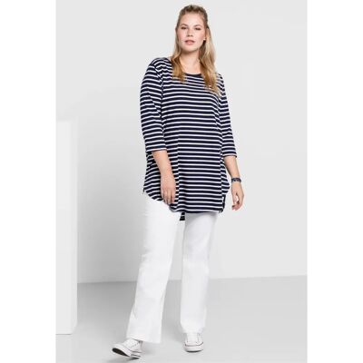 SHEEGO Große Größen Modell 28 Weiße Denim Bootcut-Jeans - Jeans SHEEGO Große Größen Modell 28 Weiße Denim Bootcut-Jeans - Jeans