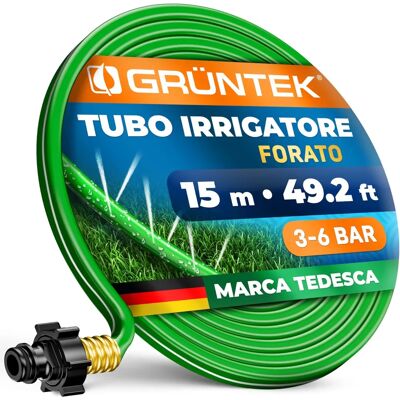 Tuyau de Jardin Grüntek - 15m Flexible Résistant à UV - Publicité Tuyau de Jardin Grüntek - 15m Flexible Résistant à UV - Publicité