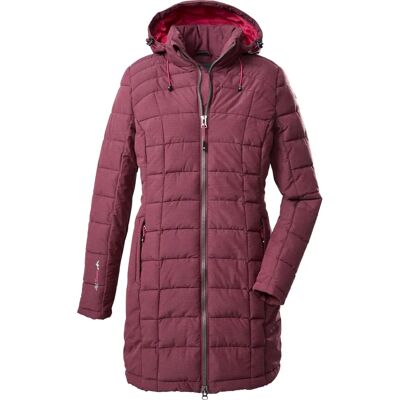 KILLTEC Skane WMN Manteau Matelassé PRK Violet - Veste KILLTEC Skane WMN Manteau Matelassé PRK Violet - Veste