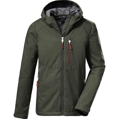 Giacca softshell ragazzo Killtec con cappuccio - KOS 61 BYS - Darkoliv Giacca softshell ragazzo Killtec con cappuccio - KOS 61 BYS - Darkoliv