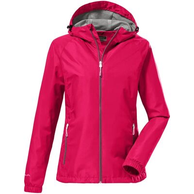 killtec Giacca impermeabile rosa KOS 15 donna killtec Giacca impermeabile rosa KOS 15 donna
