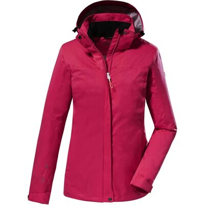 Giacca funzionale donna killtec rosa - Impermeabile leggera Giacca funzionale donna killtec rosa - Impermeabile leggera
