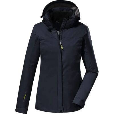 Giacca funzionale donna killtec - dunkelnavy, antivento e impermeabile Giacca funzionale donna killtec - dunkelnavy, antivento e impermeabile