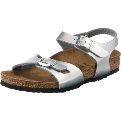 Παιδικές ασημί σανδάλες Rio της Birkenstock - Καλοκαιρινά παπούτσια Παιδικές ασημί σανδάλες Rio της Birkenstock - Καλοκαιρινά παπούτσια