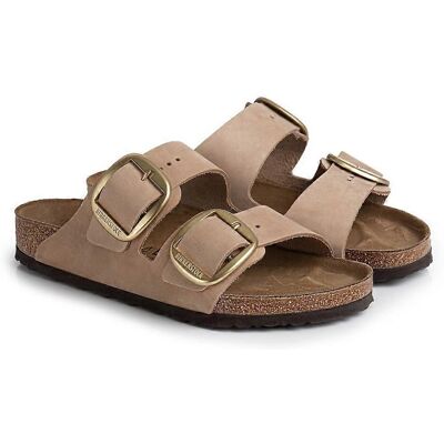 Birkenstock Arizona Beige in Pelle Scarpe Slip-on - Scarpe Birkenstock Arizona Beige in Pelle Scarpe Slip-on - Scarpe