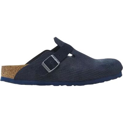 Birkenstock Boston Suede Leather Embossed Regular Fit - Sandals Birkenstock Boston Suede Leather Embossed Regular Fit - Sandals