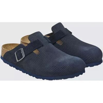 Birkenstock Boston Suede Leather Embossed Regular Fit - Sandals Birkenstock Boston Suede Leather Embossed Regular Fit - Sandals