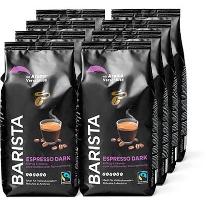 Tchibo Tmavá Pražená Káva - 8kg Celá Zrna - Arabica & Robusta Tchibo Tmavá Pražená Káva - 8kg Celá Zrna - Arabica & Robusta