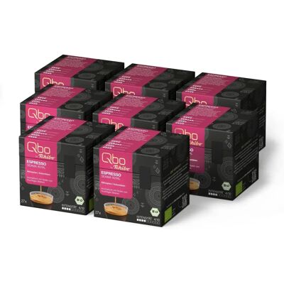 Qbo Espresso - Sidama Royal - Intensität 4/10 - Arabica - Kaffeekapseln Qbo Espresso - Sidama Royal - Intensität 4/10 - Arabica - Kaffeekapseln