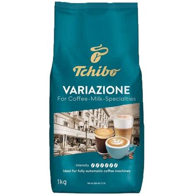 Tchibo Variazione Grains de Café - 1000G - Café en grains - Publicité Tchibo Variazione Grains de Café - 1000G - Café en grains - Publicité