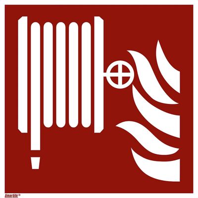 Señal de protección contra incendios KaiserKraft - 150x150mm Plástico/Aluminio Señal de protección contra incendios KaiserKraft - 150x150mm Plástico/Aluminio