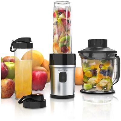 Arendo Edelstahl 700 W Standmixer & Zerkleinerer - 2IN1 Arendo Edelstahl 700 W Standmixer & Zerkleinerer - 2IN1