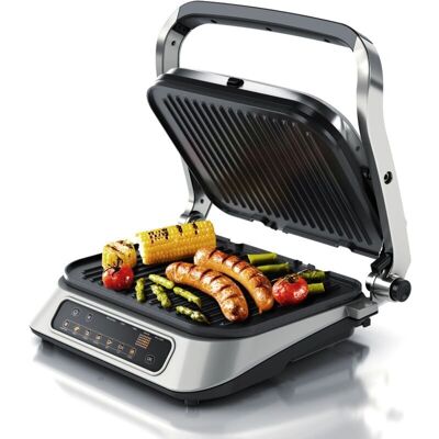 Arendo Kontaktgrill - 1900W, Grau - Kontaktgrill Arendo Kontaktgrill - 1900W, Grau - Kontaktgrill