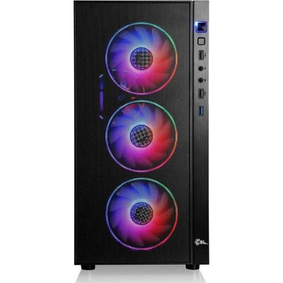 CSL M10010 - Intel i5-12400F - Radeon RX 7600 - 16 GB DDR4 - 1TB SSD - Gaming-PC CSL M10010 - Intel i5-12400F - Radeon RX 7600 - 16 GB DDR4 - 1TB SSD - Gaming-PC