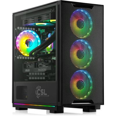 CSL M10540H - Intel Core i7-7900, 16 GB, 2000 GB SSD, Radeon RX 6700 XT - PC - Publicité CSL M10540H - Intel Core i7-7900, 16 GB, 2000 GB SSD, Radeon RX 6700 XT - PC - Publicité