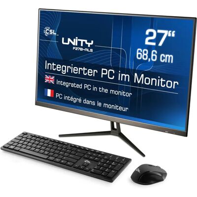 CSL Unity F27-ALS N200 PC Todo en Uno - Windows 11 CSL Unity F27-ALS N200 PC Todo en Uno - Windows 11