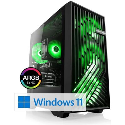 CSL COMPUTER Gaming PC M10950 - Ryzen 7 7700 - 16GB DDR5 - 1TB SSD - RTX 4060 - Schwarz CSL COMPUTER Gaming PC M10950 - Ryzen 7 7700 - 16GB DDR5 - 1TB SSD - RTX 4060 - Schwarz