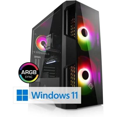 CSL M11010H Gaming-PC - Ryzen 5 8400F, 16GB RAM, 1TB SSD, RTX 4060, Windows 11 CSL M11010H Gaming-PC - Ryzen 5 8400F, 16GB RAM, 1TB SSD, RTX 4060, Windows 11