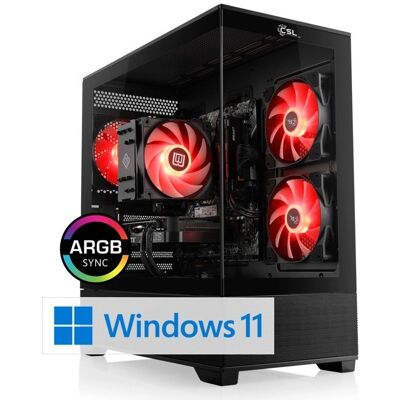 CSL Gaming M11860H - AMD Ryzen 7 9700X, 32 GB, 2000 GB, GeForce RTX 5070 - PC CSL Gaming M11860H - AMD Ryzen 7 9700X, 32 GB, 2000 GB, GeForce RTX 5070 - PC