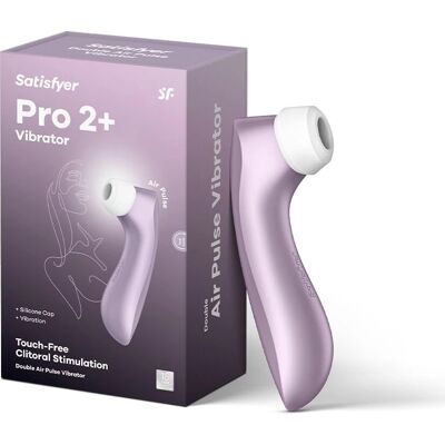 Satisfyer Pro 2+ - Air Pulse & Vibration Clitoral Stimulator Satisfyer Pro 2+ - Air Pulse & Vibration Clitoral Stimulator