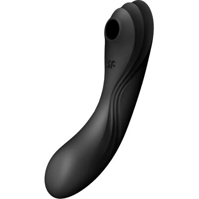 Satisfyer Curvy Trinity 4 Negru - Vibrator pentru Femei Satisfyer Curvy Trinity 4 Negru - Vibrator pentru Femei