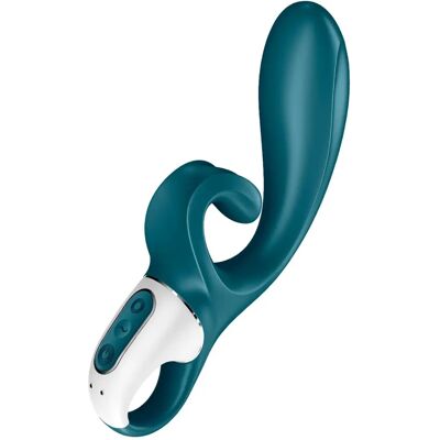 Satisfyer HUGH ME - Vibromasseur avec Stimulateur Clitoridien, 20,7cm Satisfyer HUGH ME - Vibromasseur avec Stimulateur Clitoridien, 20,7cm