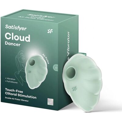 Stimolatore clitorideo impermeabile Satisfyer Cloud Dancer Stimolatore clitorideo impermeabile Satisfyer Cloud Dancer