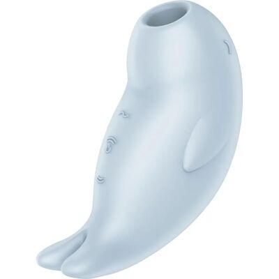 Satisfyer Seal You Soon Klitoriskiihotin - Vesitiivis, Uudelleenladattava, Sininen Satisfyer Seal You Soon Klitoriskiihotin - Vesitiivis, Uudelleenladattava, Sininen
