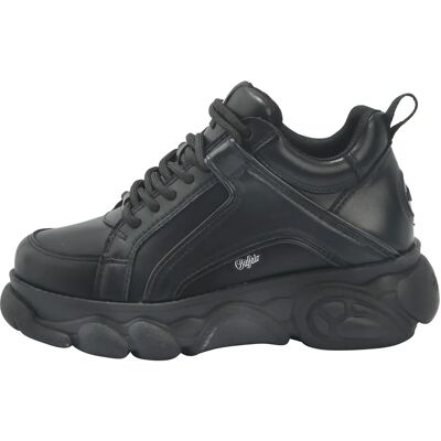 Buffalo 1630394 Black Vegan Casual Sneakers - Sneaker Buffalo 1630394 Black Vegan Casual Sneakers - Sneaker