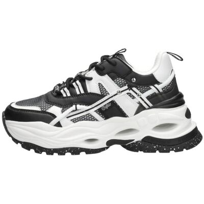 BUFFALO - Triplet Hollow - zwart-wit - EU 40 - Sneaker BUFFALO - Triplet Hollow - zwart-wit - EU 40 - Sneaker