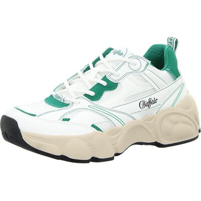 Buffalo Wit/Groen Cld Run RT Schoenen - Sport Sneakers Buffalo Wit/Groen Cld Run RT Schoenen - Sport Sneakers