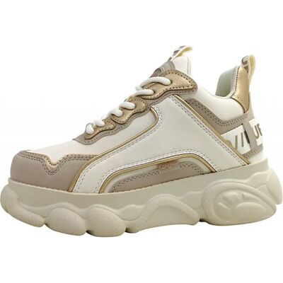 Buffalo Modello 1636205b Sneakers con Piattaforma Beige Buffalo Modello 1636205b Sneakers con Piattaforma Beige