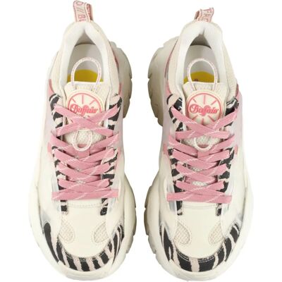 BUFFALO - TRAIL ONE vegan - creme-altrosa leo - Nubuklederimitat - Scarpe BUFFALO - TRAIL ONE vegan - creme-altrosa leo - Nubuklederimitat - Scarpe