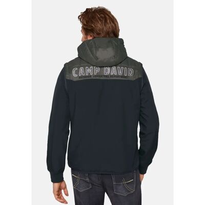 CAMP DAVID M Grøn Softshelljakke - Udendørsjakke CAMP DAVID M Grøn Softshelljakke - Udendørsjakke