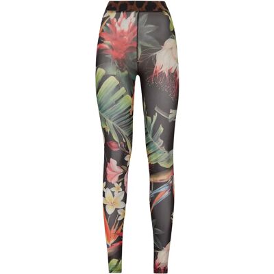Philipp Plein Hose Flowers Schwarz/Mehrfarbig - Pants Philipp Plein Hose Flowers Schwarz/Mehrfarbig - Pants