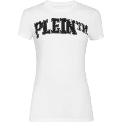 Philipp Plein Wit Ronde Hals T-shirt - T-shirt Philipp Plein Wit Ronde Hals T-shirt - T-shirt