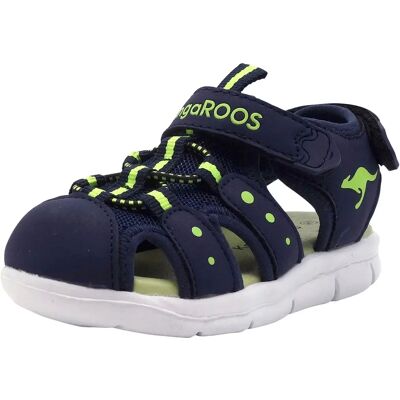 KANGAROOS K-Mini Navy-Lime Sportsandalen - Sandalen KANGAROOS K-Mini Navy-Lime Sportsandalen - Sandalen