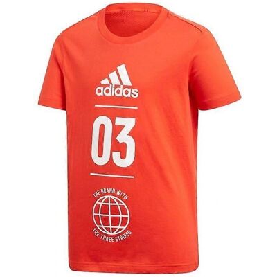 Adidas DV1705 Sommar pojke T-shirt - T-shirt Adidas DV1705 Sommar pojke T-shirt - T-shirt