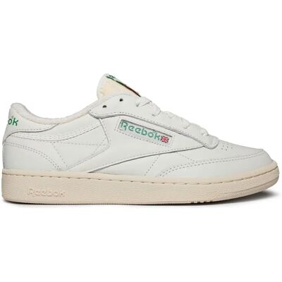 Reebok Club C 85 - Chalk/Paperwhite/Glen Green Reebok Club C 85 - Chalk/Paperwhite/Glen Green