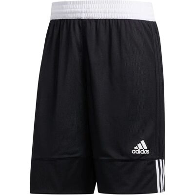 adidas Pantaloncini Reversibili 3G Speed - Nero/Bianco - Pantaloncini adidas Pantaloncini Reversibili 3G Speed - Nero/Bianco - Pantaloncini