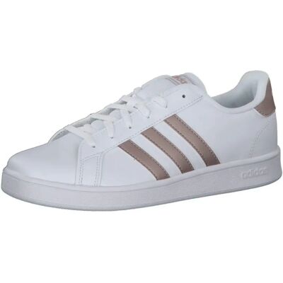 Chaussures de sport Adidas Grand Court blanches pour enfants - Sports Shoes Chaussures de sport Adidas Grand Court blanches pour enfants - Sports Shoes