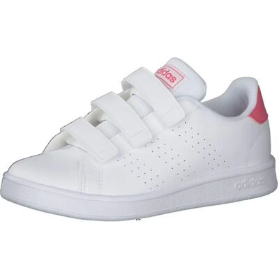 Tênis Adidas Advantage C EF0221 Brancos para crianças - Tênis Tênis Adidas Advantage C EF0221 Brancos para crianças - Tênis