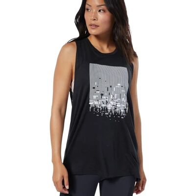 Reebok Cardio Graphic Tank - Träning hela året - Kvinnor XS Reebok Cardio Graphic Tank - Träning hela året - Kvinnor XS