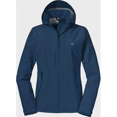SCHÖFFEL Triigi L Damen Wasserdichte Outdoorjacke - Blau SCHÖFFEL Triigi L Damen Wasserdichte Outdoorjacke - Blau
