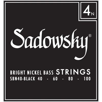 Sadowsky Black Label 4 40-100 - Bass strenger Sadowsky Black Label 4 40-100 - Bass strenger
