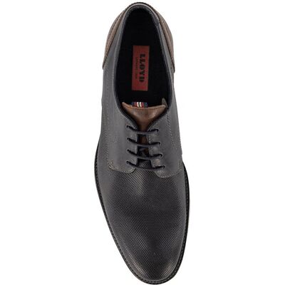LLOYD Harris Blaue Leder Derby Schuhe - Schuhe LLOYD Harris Blaue Leder Derby Schuhe - Schuhe