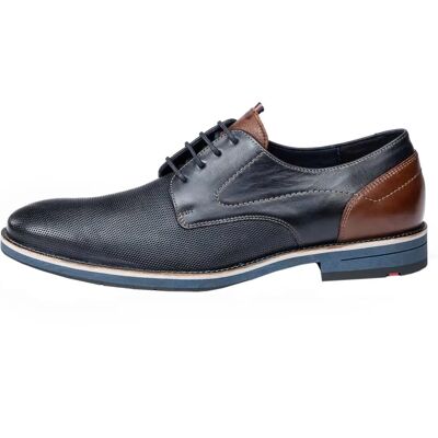 LLOYD Harris Blaue Leder Derby Schuhe - Schuhe LLOYD Harris Blaue Leder Derby Schuhe - Schuhe