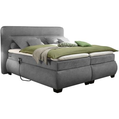 Mid.You Sötétszürke Boxspring Ágy - 160x200 cm - Textil Mid.You Sötétszürke Boxspring Ágy - 160x200 cm - Textil