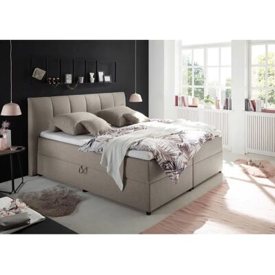 Mid.You Boxspring 180x200cm Textil - Boxspringbett Mid.You Boxspring 180x200cm Textil - Boxspringbett